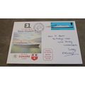 Wessex 1969 GB Cover - New Cunard Queen Elizabe...