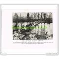 FRENCH TROOPS CROSSING A RIVER, FRANCE, PHOTO B...