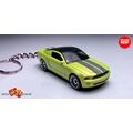 HTF RARE KEYCHAIN GREEN FORD MUSTANG GT NEW CUS...