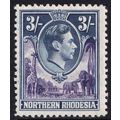 Northern Rhodesia KGVI 1938-52 3s Violet Blue A...