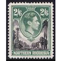 Northern Rhodesia KGVI 1938-52 2s6d Black Green...