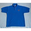 MEN'S COLLARED SHORT SLEEVED POLO SHIRT. BLUE. ...