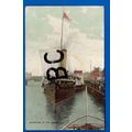 Postcard Departure Of London Boat Great Yarmout...