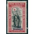 Cook Islands 1946 8d black & carmine Peace SG14...