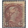 Canada 1889 SG108 6c Pale Chestnut Fine Used.