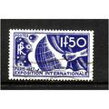 FRANCE 1936 1F.50 BLUE PARIS INT EXHIBITION FIN...