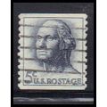 Used 1229 5c George Washington Almost Very Fine...