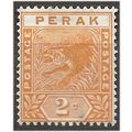 Perak 1895 SG63 2c Orange Mounted Mint ..