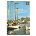 IBIZA, SPAIN used vintage postcard ADDRESSED BU...