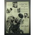 1953 Bell & Howell 70-DL Movie Camera Ad - Adve...
