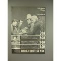 1960 NBC TV Ad - Lorne Greene, Michael Landon +