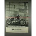 1989 Harley Davidson Sportster 883 Motorcycle Ad, NICE!