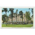 Standard size printed postcard of The Haven Hot...