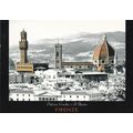 Firenze Pallazo Vecchio e Il Duomo Postcard unu...