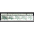 2123a 3.4c School Bus Fine MNH Dry Gum PNC 1/5 ...