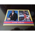 1990-91 NBA Hoops Card # 385 Jordan & Johnson B...