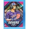 2022 Topps Fire Flame #11 Rafael Devers