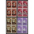 Suriname Redemptorists Mission 4v Blocks of 4 1...