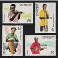 St. Vincent Traditional Musical Instruments 4v ...