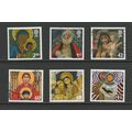 Great Britain 2005 Christmas, used set. SG2582-7