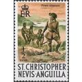 St Kitts Nevis QEII 1970 ½c Pirates & Treasure ...