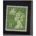 1971/93 GB WALES 12P GREEN F/U SGW32