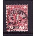 CAPE OF GOOD HOPE 1893 1d CARMINE SG 59a FINE USED