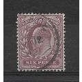 GB.SG246 6d Slate-Purple.Variety Unchecked.Fine...