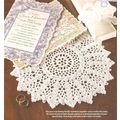 Crochet Doily Pattern Bridal Shower Doily