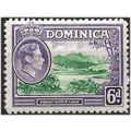 Dominica 1938 SG105 6d Emerald-Green & Violet M...