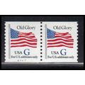2890 32c G Old Glory Very Fine MNH CNP Left A14...