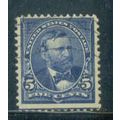 Used 281 5c Ulysses S. Grant Just Clears M04754