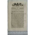 1822 Act of Parliament: His Majesty's Exchequer...