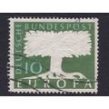 GERMANY 1957 EUROPA 10pf USED SG1187