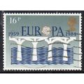 GB 1984 Europa - 25th Anniversary of CEPT 16p Used