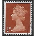 SG 723: ½d. orange-brown Definitive Stamp: Quee...