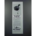 1960 Air India Airline Ad - Our Turban's in the...