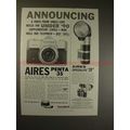 1960 Aires Penta 35 Camera Ad - Penta Prism Und...