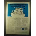 1970 Holland America Cruises Ad - Winter Friend Ships