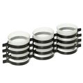 Fuligo 3er Windlicht 30cm Kerzenhalter Kerzenst...