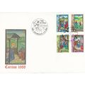 Luxembourg 1988 Caritas FDC special cancel Unad...