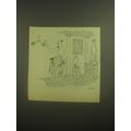 1945 Cartoon by Saul Steinberg - Admiral