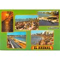 El Arenal Multivew Mallorca Postcard posted 198...