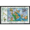 South Africa 1989 Centenary of Rugby Board 18c Multicoloured SG685 GU