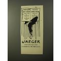1954 Jaeger Hosiery Ad - Jaeger News Men's hosiery spring edition