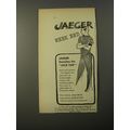 1954 Jaeger Jack Tar Shirt Ad - Jaeger Week End