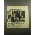 1956 American Express Travelers Cheques Ad - More than you can lose
