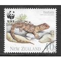 NEW ZEALAND 1991 ENDANGERED SPECIES TUATARA ROC...