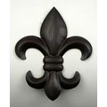 Small Fleur De Lis Wall Plaque