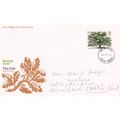 GB 1973 The Oak FDC Taunton cancel written with...
